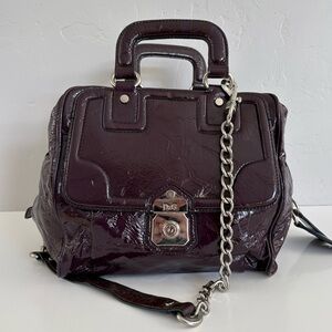 Auth VTG Y2K D&G Patent Leather Allyson Bag